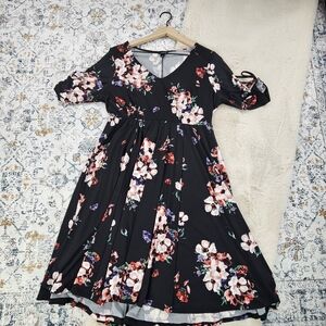 Torrid Romantic Floral Skater Dress Large